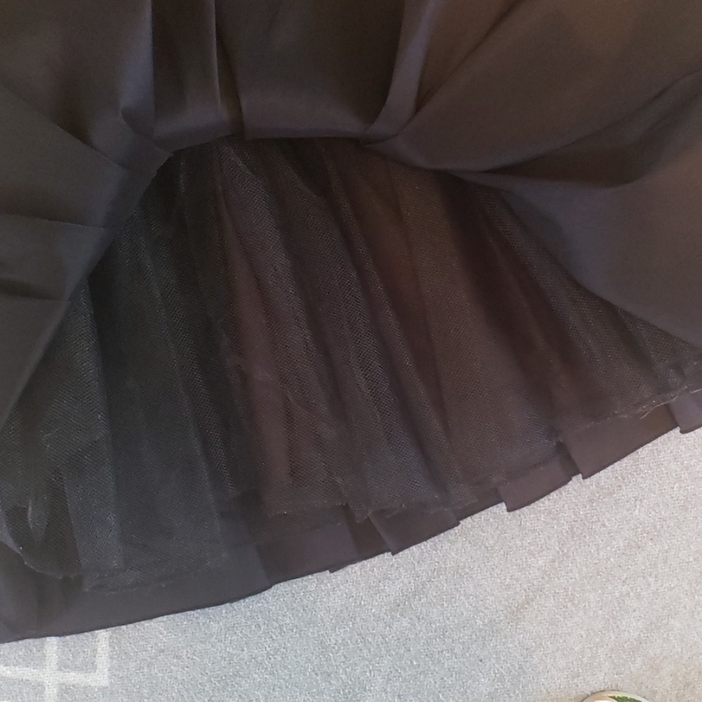 Girls taffeta dress , size 12 - Picture 2 of 4